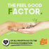 10% D6400 13432 120 (1 Certified Home Compostable Dog Poop Bags with Handles - to Charity - ASTM & EN Compliant - x