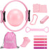 Pilates Ring Set for Women, Pilates Equipment with 5 Resistance Bands &