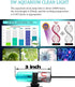 3W Submersible Aquarium Blue Light, Waterproof Lamp with Timer for Fish Tank & Sump Swim Pool