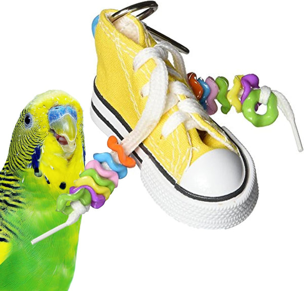 Super Bird Creations SB719 Beaker Sneaker Bird Toy for Small/Medium Birds
