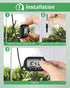 ZACRO 2 Pack Digital Aquarium Thermometer, Fish Tank Water Thermometer with Large LCD Display