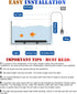 Smart App-Controlled LED Aquarium Light - 9.3'' Fish Tank Light with 16 Million Colors, 12 Dynamic Effects, Nano Air