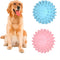 2 Pcs Spiky Dog Ball | Indestructible Fetch Toy for Aggressive Chewers, No Squeak Rubber Balls