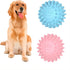 2 Pcs Spiky Dog Ball | Indestructible Fetch Toy for Aggressive Chewers, No Squeak Rubber Balls
