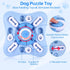 Interactive Dog Puzzle Toys for Large Medium Small Dogs, Squeaky Enrichment Mentally Stimulation Toys