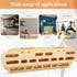 JolliLudo Climbing Hangboard Rock Climbing Fingerboard Gifts Portable Mounted Training Station Pull Up Bar Wooden Hand