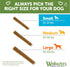 WHIMZEES by Wellness Value Box Natural Dental Chews for Dogs, Long Lasting Treats, Grain-Free, Small Breed, 89 count