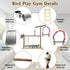 Finch Bird Playground Parrot Playstand Parakeet Gym Playpen Cockatiel Play Stand Wood Perch Exercise Activity Center