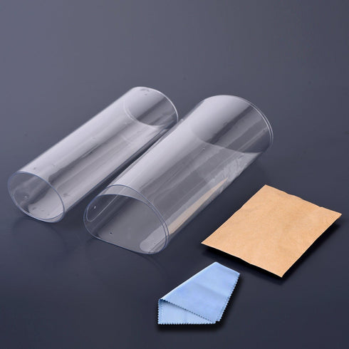 In hand Cat Scratch Furniture Protector, 2PCS Clear Heavy Duty Vinyl Guards with Pins for Pets