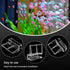 16 PCS 10mm Acrylic Aquarium Cover Clip, Clear Fish Tank Glass Support Holder for Rimless Aquariums