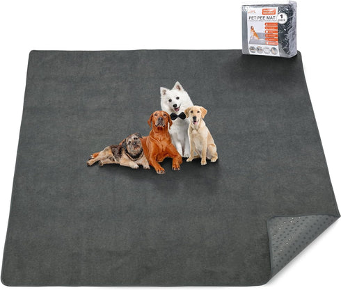 Washable Pee Pads for Dogs, 60x60 Reusable Whelping Pads, Absorb Dog Mats
