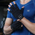 LiMiMAX Workout Gloves for Women & Men, Breathable Half Finger Gym Gloves with Non-Slip Padded Palm, Lightweight