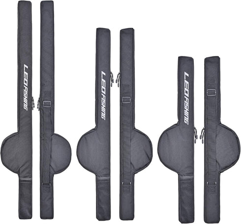 Portable Fishing Rod Case, Folding Fishing Pole Bag for Tackle Protective Cover, Special Design for Fishing Poles with
