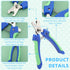 9 Pcs Dog Nail Clippers Bulk, Dog Toenail Clippers for Grooming Nails and Claw Care for Small Medium Dogs