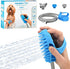 Aquapaw Dog Bath Brush Pro & Shower Attachment - Large Silicone Rubber with 8ft Hose for Bathing