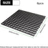 8 Pieces Fish Tank Divider with Sucker Clips, 30x30cm/11.8x11.8“ Aquarium Filter Bottom Partition
