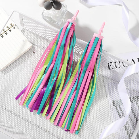 Gadpiparty Bike Streamers for Girls, Bike Tassels Streamers, for Children S Bicycles Fits Most Handlebars Fun