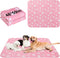 BEAUTYZOO 2 Pack Washable Pee Pads for Dogs, Reusable Puppy Pads for