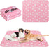BEAUTYZOO 2 Pack Washable Pee Pads for Dogs, Reusable Puppy Pads for
