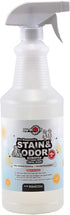 Bio-Enzymatic Stain & Odor Remover, Professional-Grade & Biodegradable, 32 Oz for Pet Urine, Wine, Ink, Fabric Cleaning