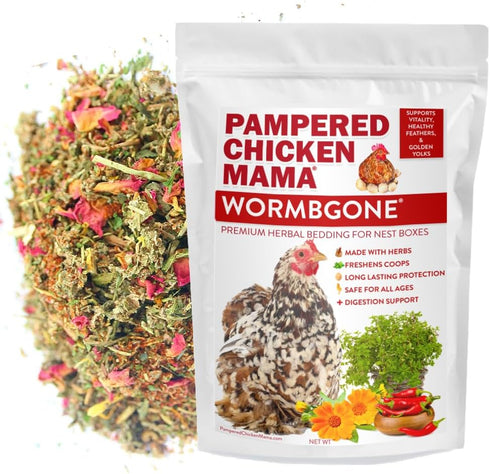 (1.25 Premium Non-GMO Backyard Chicken Nesting Herbs pounds) - Naturally Keep A Clean Coop Your Hens Will Love