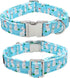 Lionet Paws Easter Dog Collar with Bowtie, Adjustable Comfortable Gift for Dogs, L, Neck 16-24 in