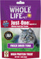 Whole Life Pet Just One Tuna, Cat Treat or Topper, Human Grade, Freeze Dried, 1.5 Ounce