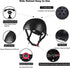 KAMUGO Kids Adjustable Helmet with Sports Protective Gear Set, Knee Elbow Wrist Pads for Age 2-8 Boys Girls