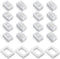 Pet Fountain Filters - 16 Carbon and 4 Foam Pre-Filters for Ceramic/Cupcake Pet Fountain