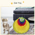 iCAGY Cat Tunnel for Indoor Cats - Interactive Rabbit Tunnel Toys, Crinkle Pop Up Rainbow, 45" for Kittens and Puppies