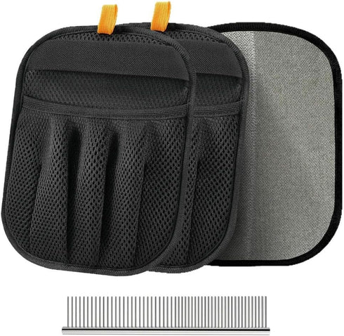 AONEGOLD Pet Hair Removal Gloves for Cats and Dogs, Ultimate Deshedding & Grooming