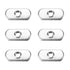 Kayak Track Nuts, 1/2" Wide T Nut for T Track/Rail, 1/4-20 Threads - 6 Pack Kayak Fishing Hardware Screws