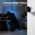 Elelink 2K 24/7 Wireless Cameras for Home Security Camera, Pet Camera Indoor with Phone App, Night Vision, Motion
