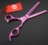 7.0 inch 3PCS Set Purple Dragon Pink Pet Grooming Scissors Cat Dog Hair Cutting & Thinning Shears for Women Female Pet