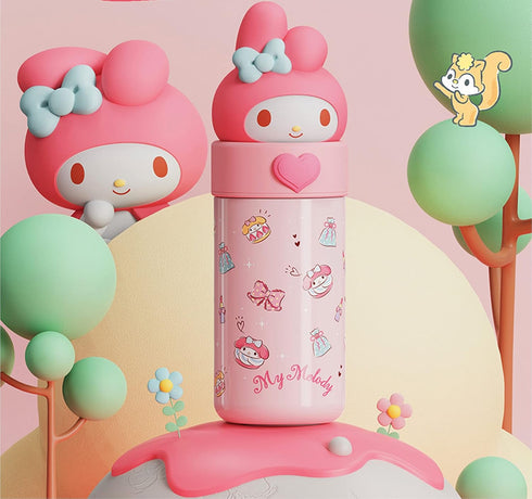 Stainless Steel Insulated Water Bottle 350ml - Pink by Melody