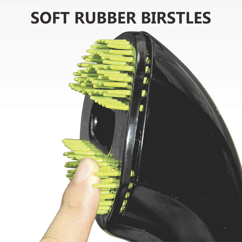 Black Pet Grooming Comb Brush - Shedding Tool Kit