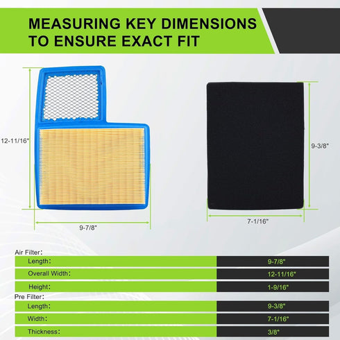 G16 Golf Cart Air Filter for Yamaha G29 G22 G16A G22A G19 G21 G20 Golf Cart Parts for Tune Up Kit 1996-UP