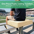 2 Pack 3'' Codi Stadium Seat Cushion Thick Waterproof Portable Bleacher Pad for Outdoor Games and Sports, Lightweight