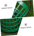 1pc Garneck Golf Basket bucket with handle Golfball Container with Handle accessories gadgets for kids holder driving