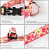 Maca Bates Designer Cute Dog Collar with Rose Flower, Spring Collars for Small, Medium, Large Chihuahua and Pitbull