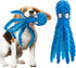 Alphatool Squeaky Dog Toy, Octopus for Aggressive Chewers, Tough No Stuffing Plush for Large Dogs, Crinkle Interactive