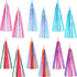 Zonon 6 Pairs Kid Bike Handlebar Streamers, Bicycle Tassel Ribbon Decoration for Boys and Girls