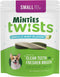 Minties Dental Twists for Dogs, 24oz, Vet-Recommended Vanilla-Flavored Chews for Tiny/Small Dogs 5-39 lbs