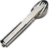 Original Hungarian Army Cutlery Set, 4 Pieces, Military Issue Spoon Fork Knife Kit Flatware Multi-Tool