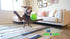 The Outdoor Optimist Bark N Bounce Interactive Dog Toys, 6.5in Ball for Large Dogs