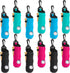 WILLBOND 12 Pcs Multicolor Neoprene Golf Ball Pouch Carry Bag Golf Ball Tee Holder Portable Accessories for Man Woman