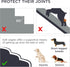 Lesure Dog Stairs for Small Dogs, 3 Steps Ramp for Bed and Couch, CertiPUR-US Certified Foam, Non-Slip Bottom for Old