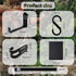Treestand Strap Gear Hangers, 3 Metal Gear Hooks and 1 Bow Hanger for Tree Stand Hunting Gears