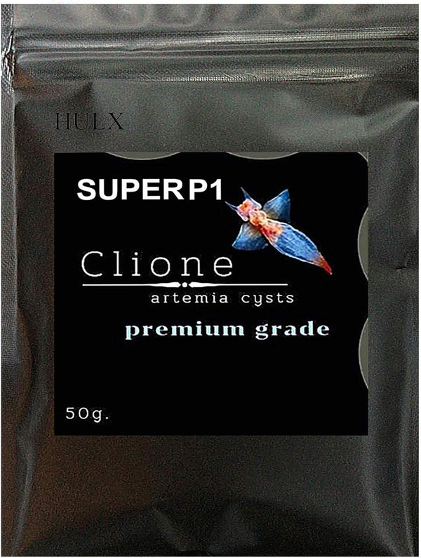 Clione SuperP1 50 g. (Premium Grade) Artemia Cysts Brine Shrimp Eggs Fish