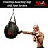 MMA Wrecking Ball Punching Bag, Professional Boxing Teardrop Body Snatcher Bag for Training Kickboxing Muay Thai, Round